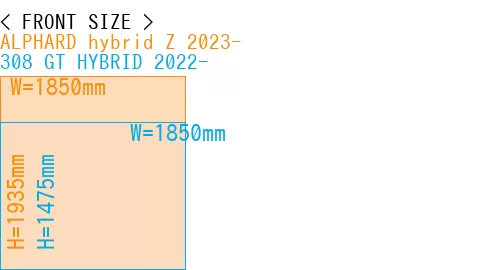 #ALPHARD hybrid Z 2023- + 308 GT HYBRID 2022-